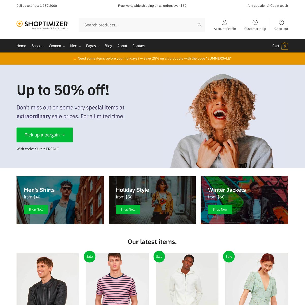 Suave - Sophisticated WooCommerce theme from CommerceGurus