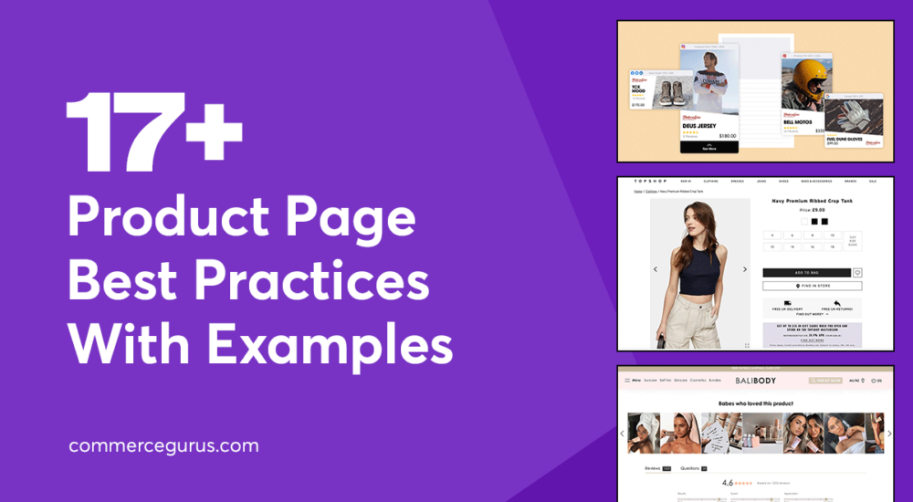 17 Product Page Best Practices (with examples)