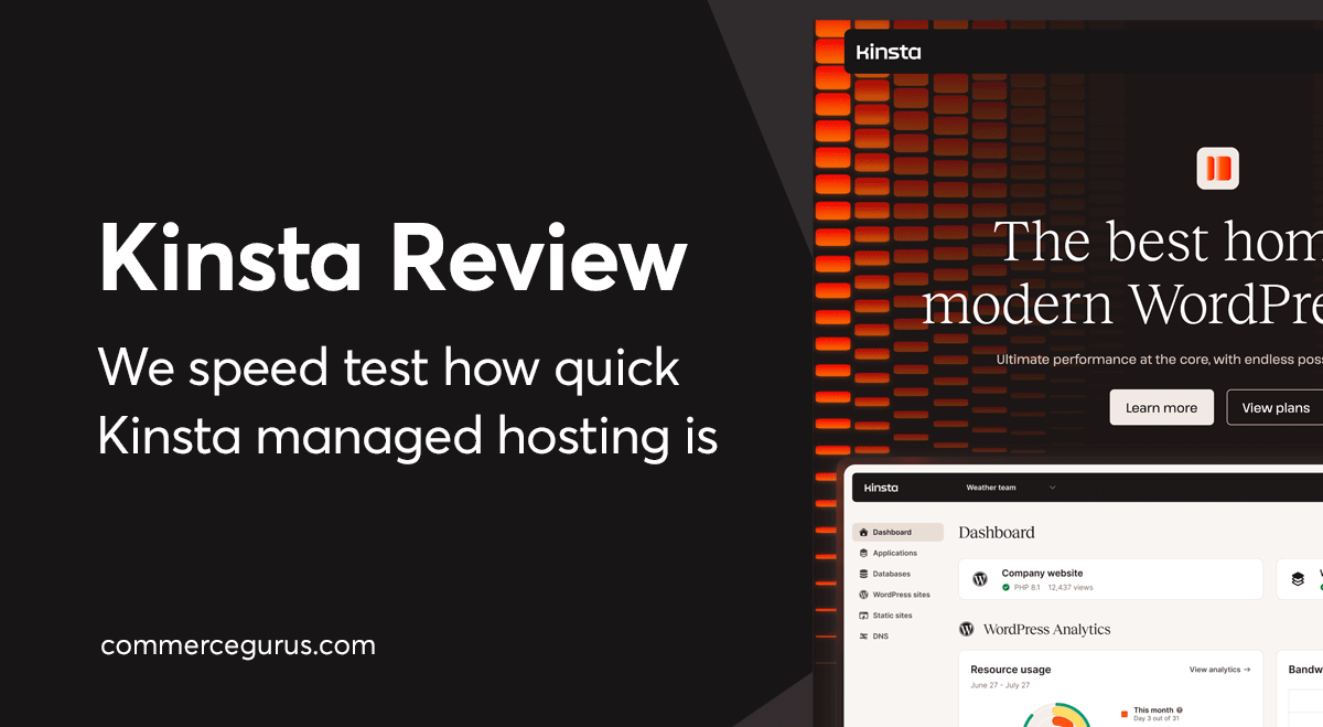 Kinsta Review How well does it work for WooCommerce Hosting