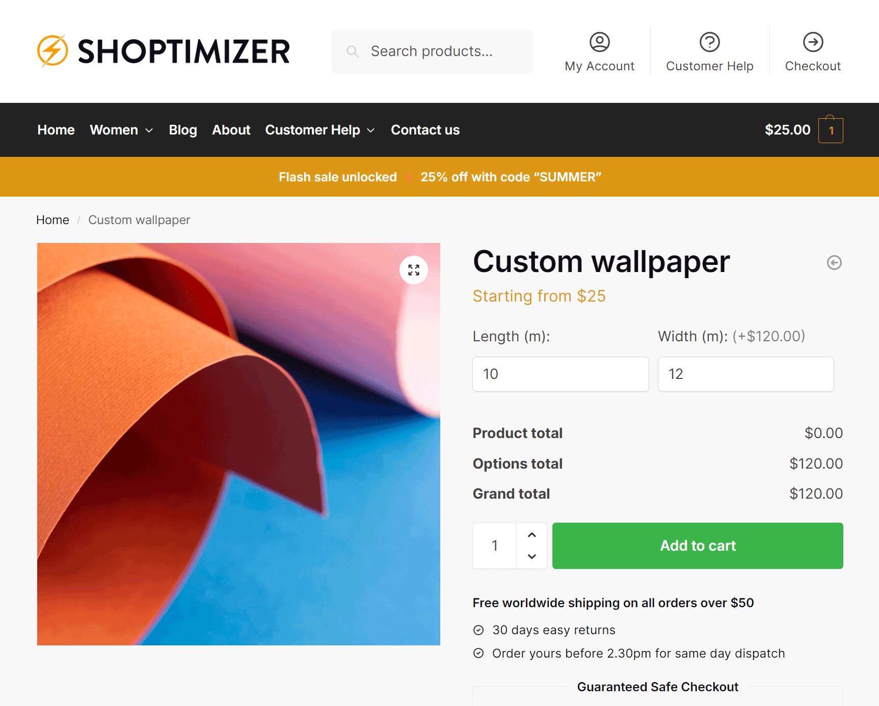 Order Custom Wallpaper