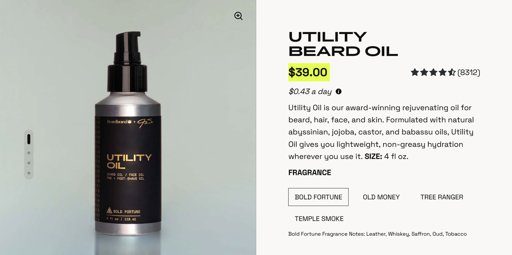 Must-Have Product Page Features Example